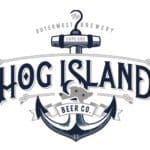 The Hogs Island logo featuring an anchor.